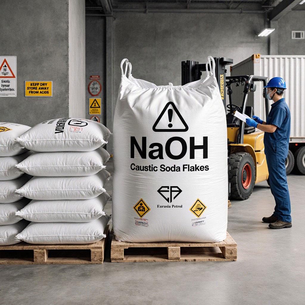 Caustic Soda Flakes (NaOH) package